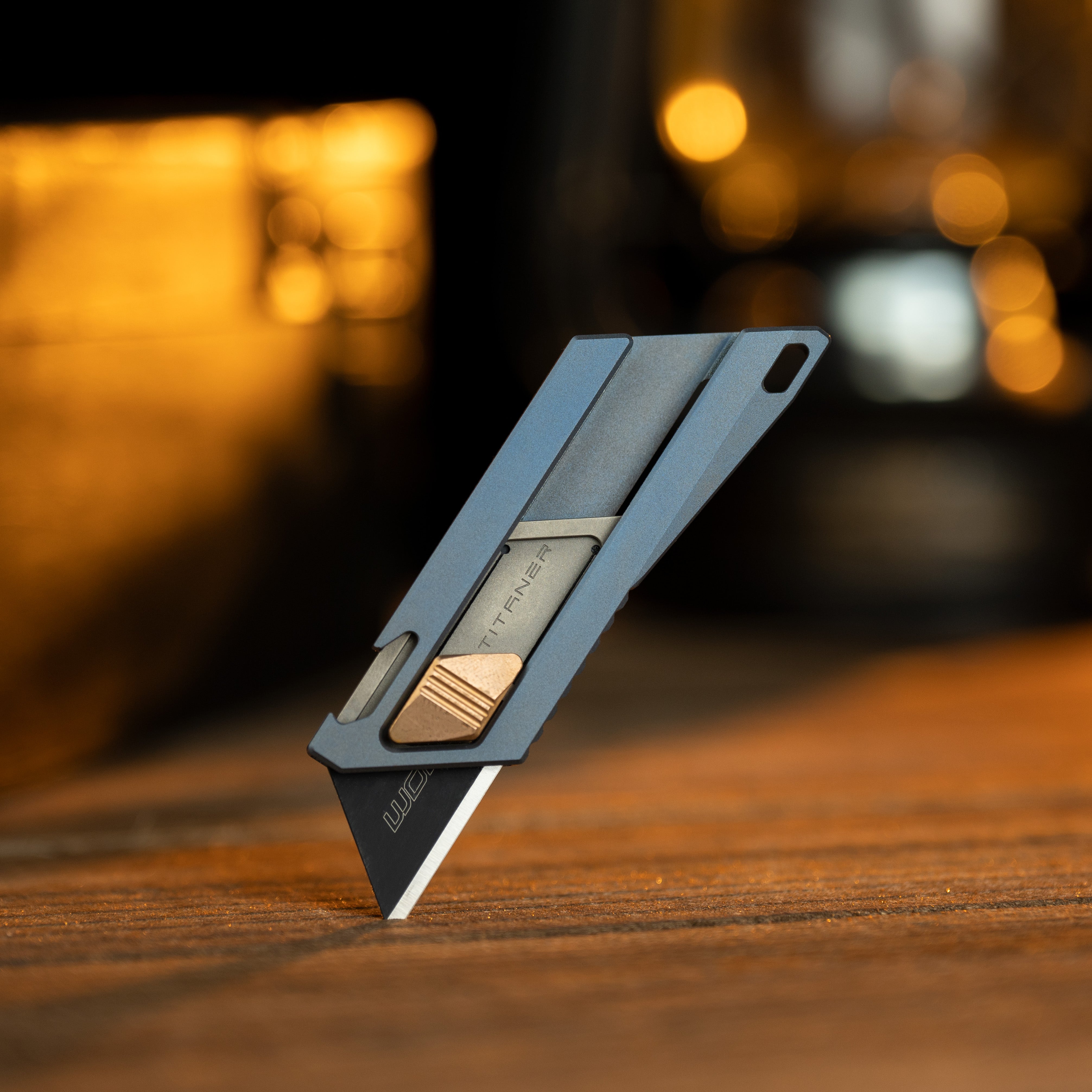 Retractable Mini Titanium EDC Utility Cutter