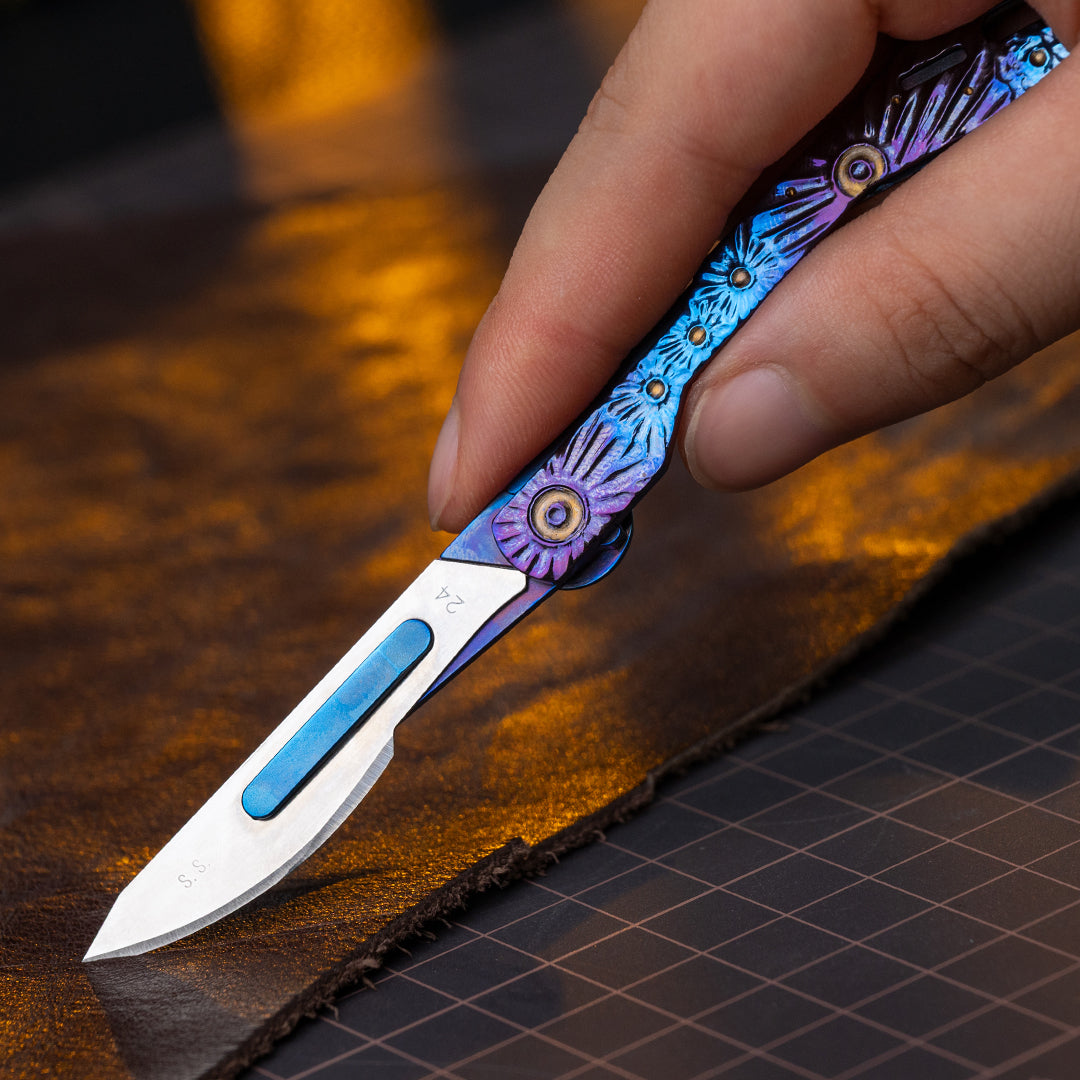 Hand Carved Falcon 2.0 Micro Cutter