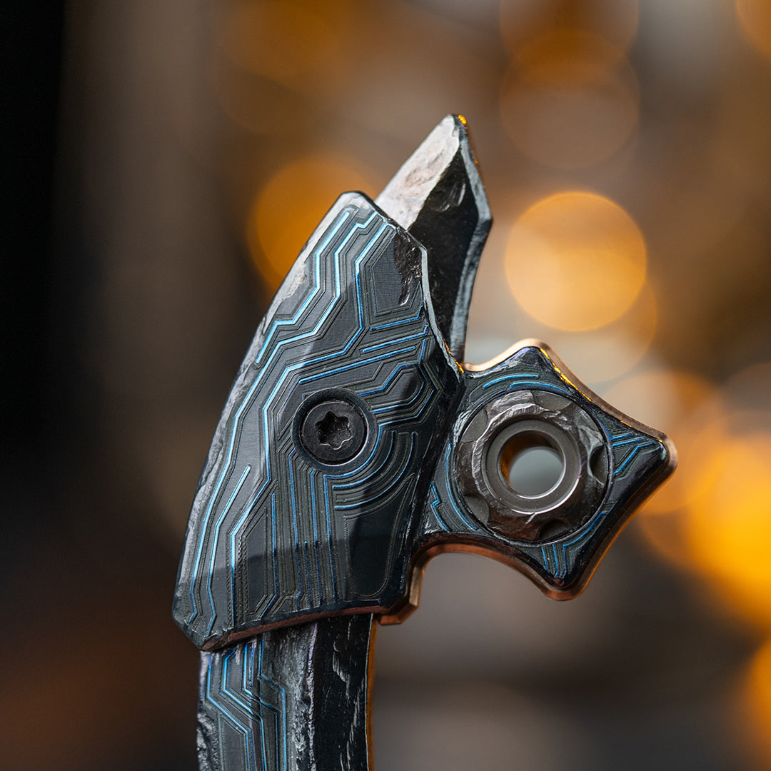 Cyberpunk Raptor Hand-Carved Titanium Claw(Limited 20 pcs)