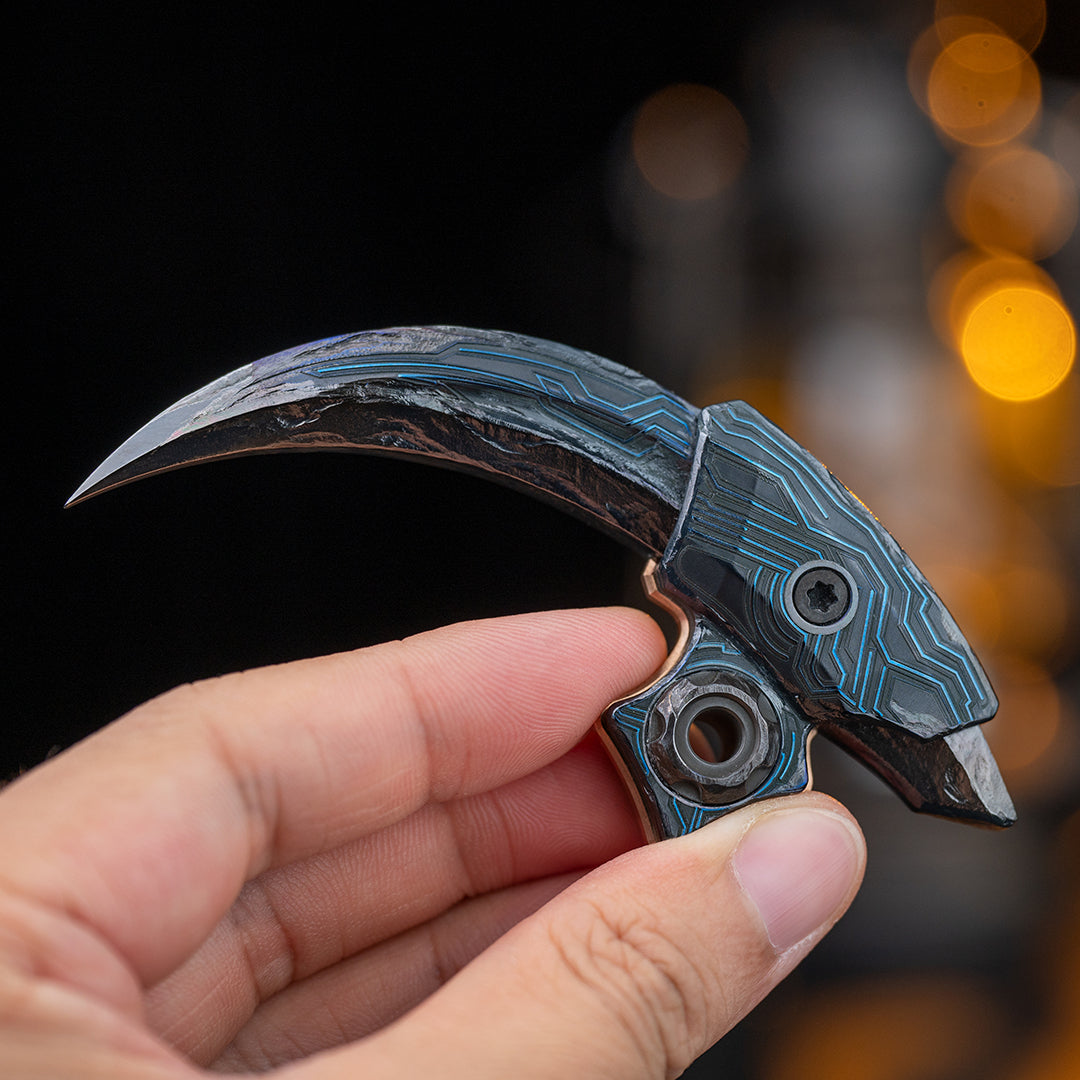 Cyberpunk Raptor Hand-Carved Titanium Claw(Limited 20 pcs)
