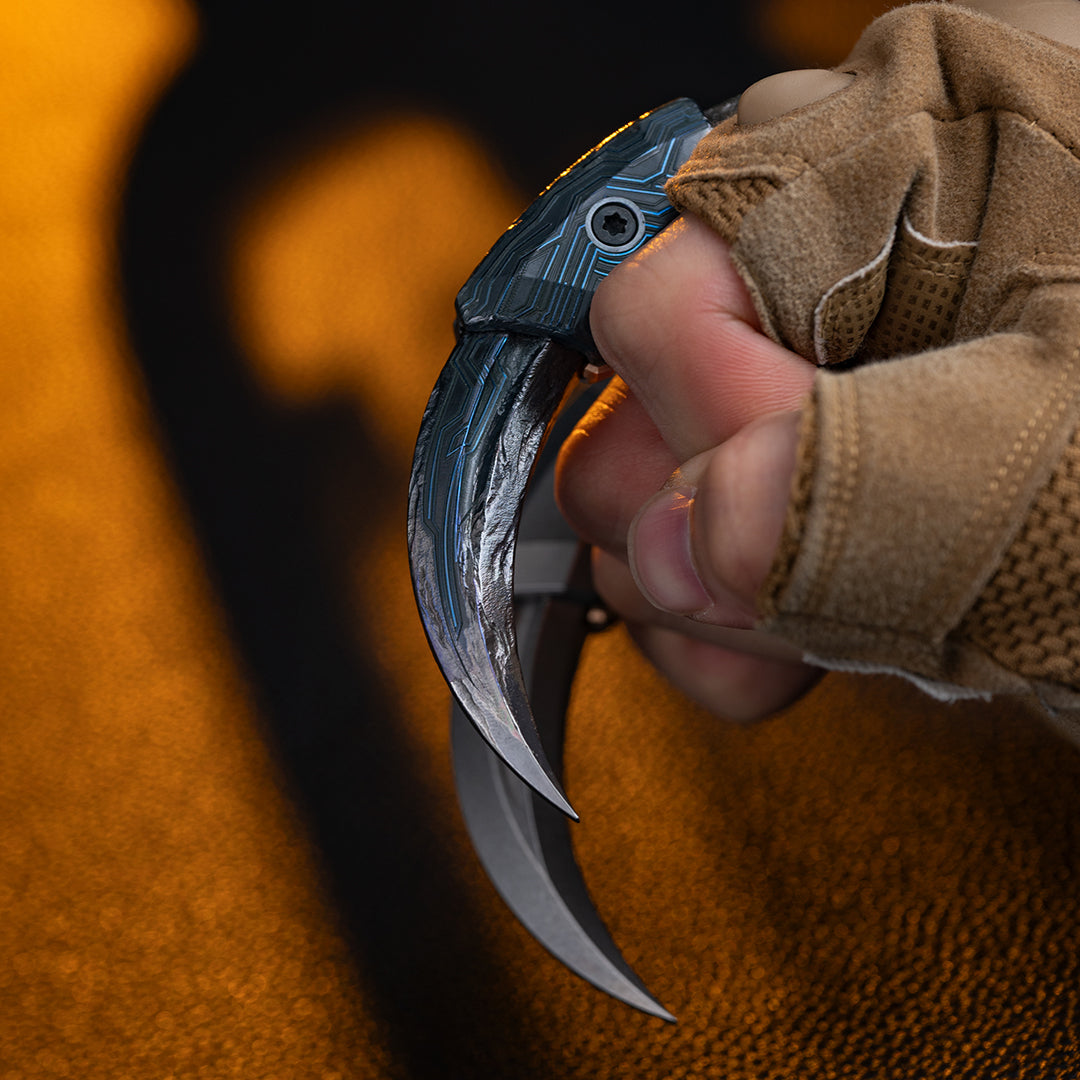 Cyberpunk Raptor Hand-Carved Titanium Claw(Limited 20 pcs)