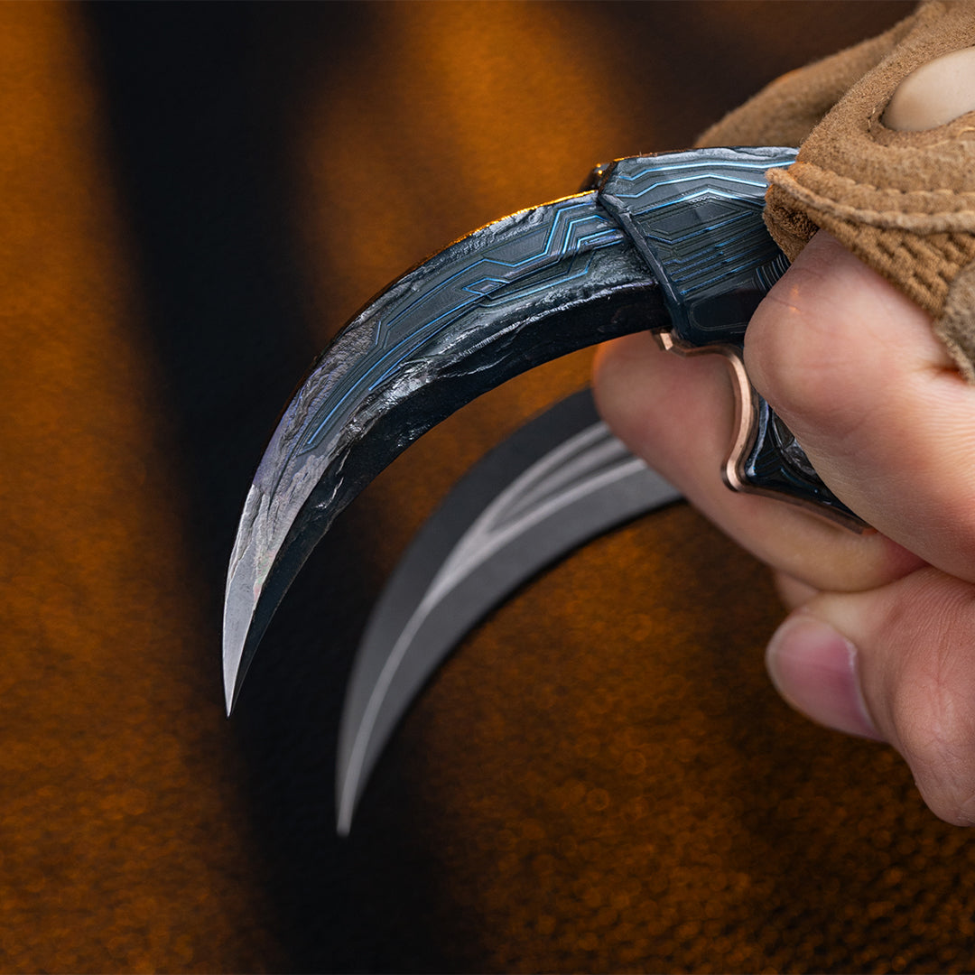 Cyberpunk Raptor Hand-Carved Titanium Claw(Limited 20 pcs)