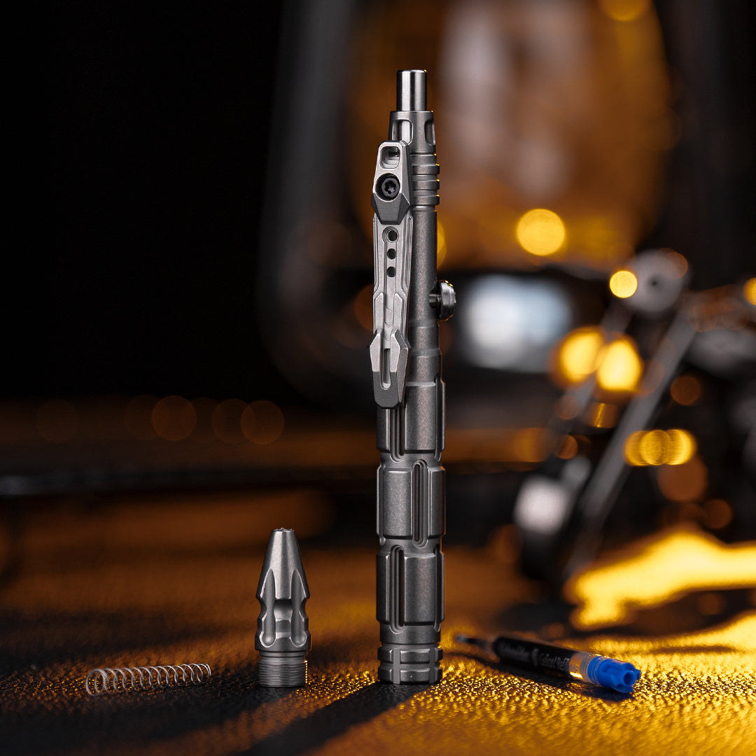 Titanium Tactical Mecha Pen【Pre-Order】