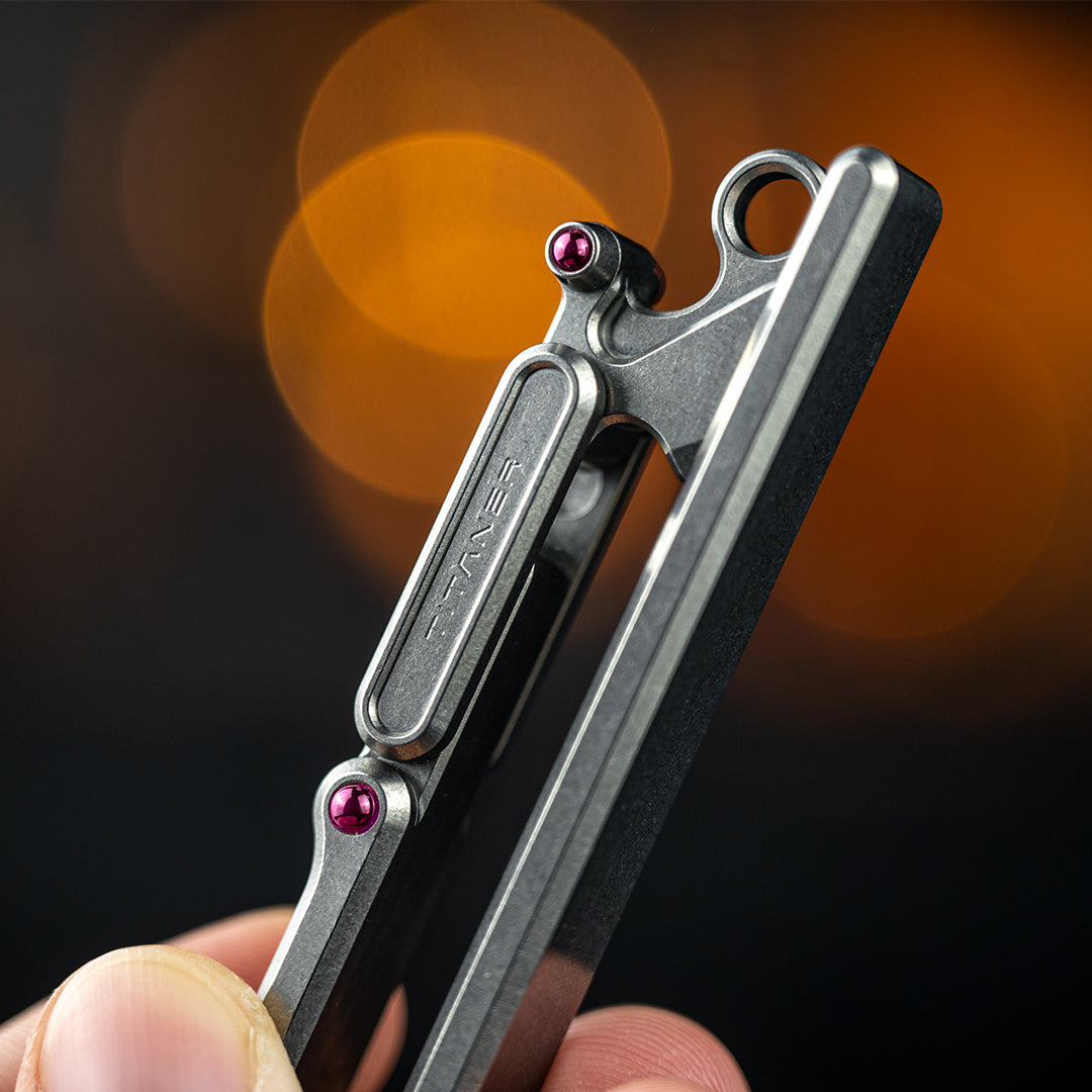 Titanium Belt Keychain