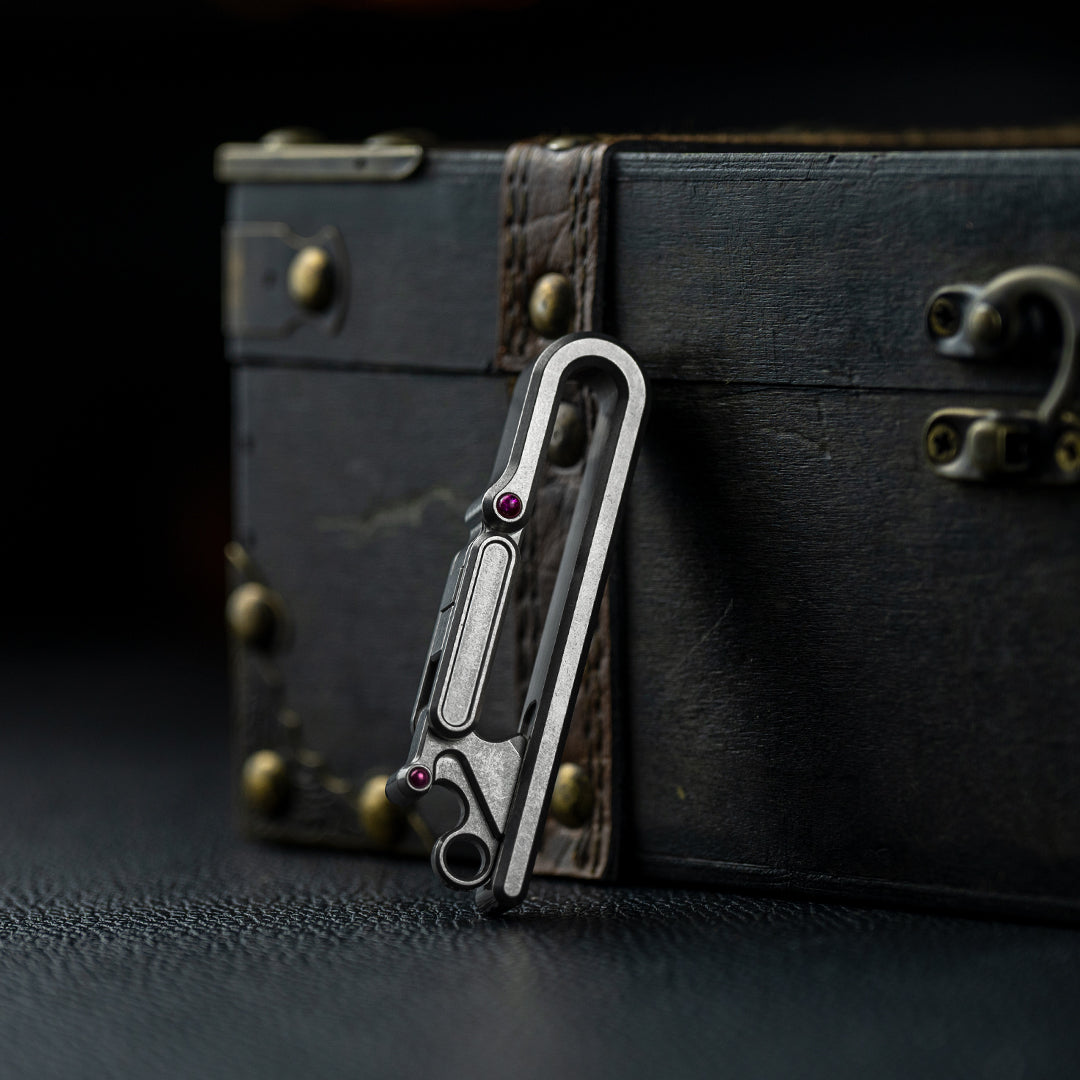 Titanium Belt Keychain