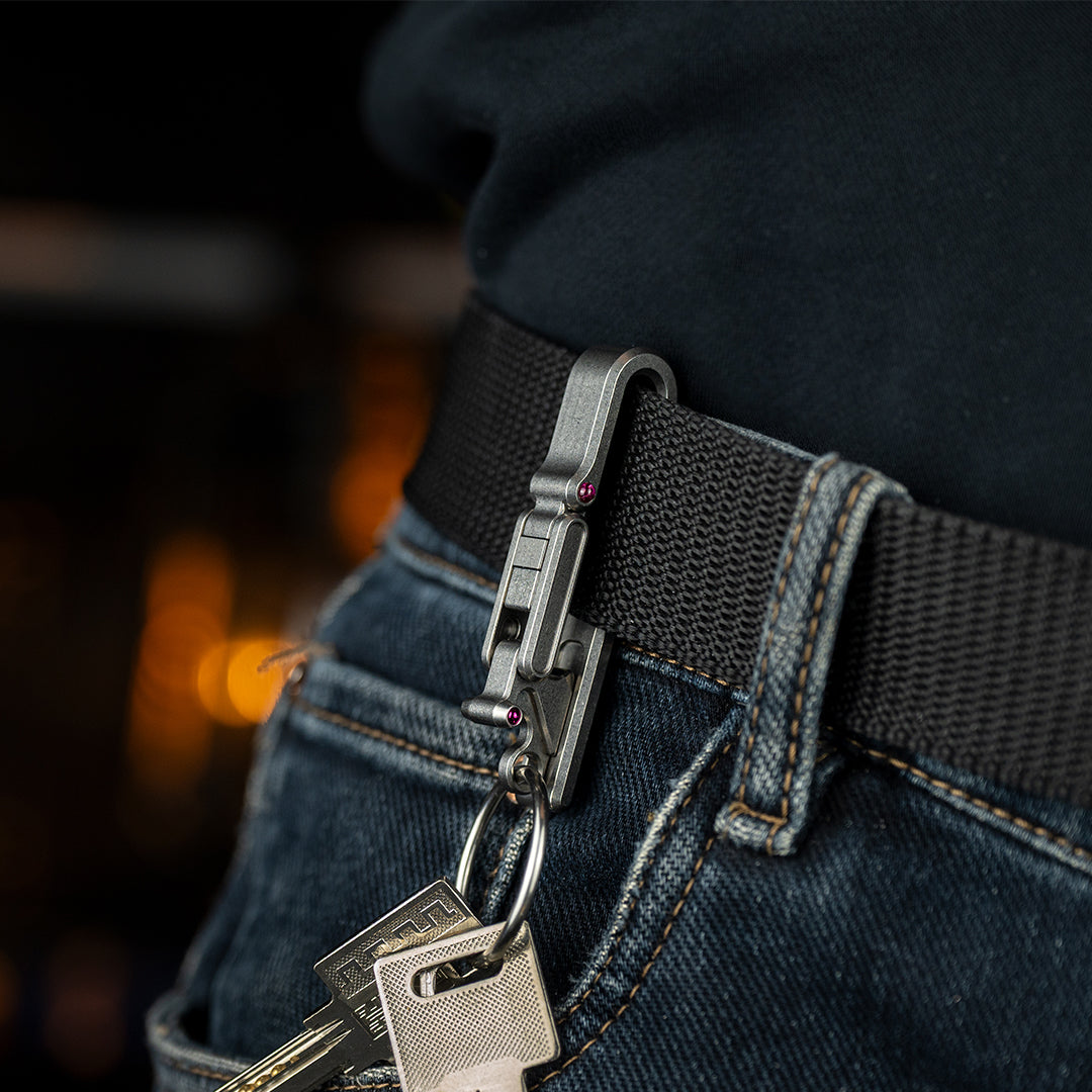 Titanium Belt Keychain【Pre-Order】