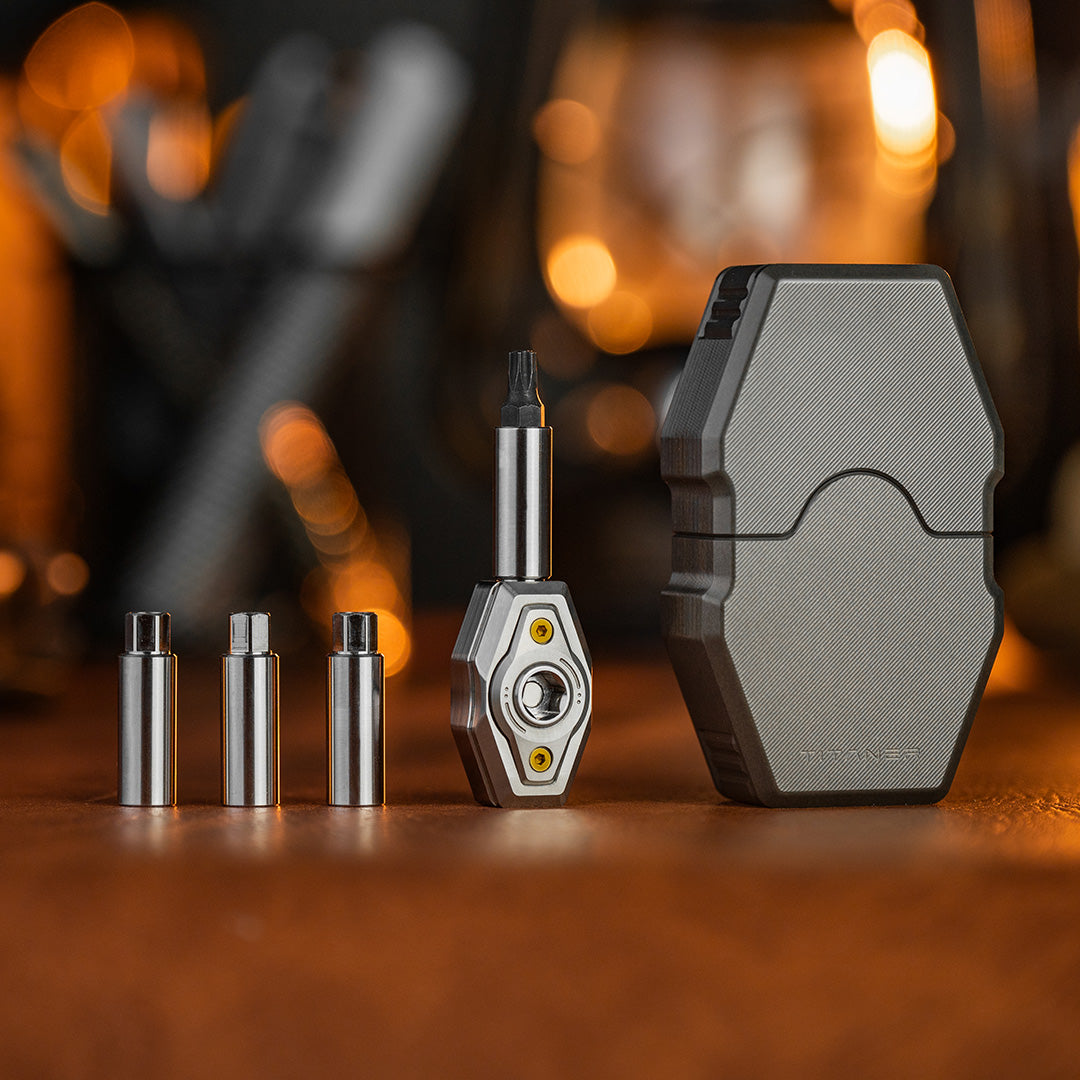 TiScepter: MicroSwing EDC Ratchet System