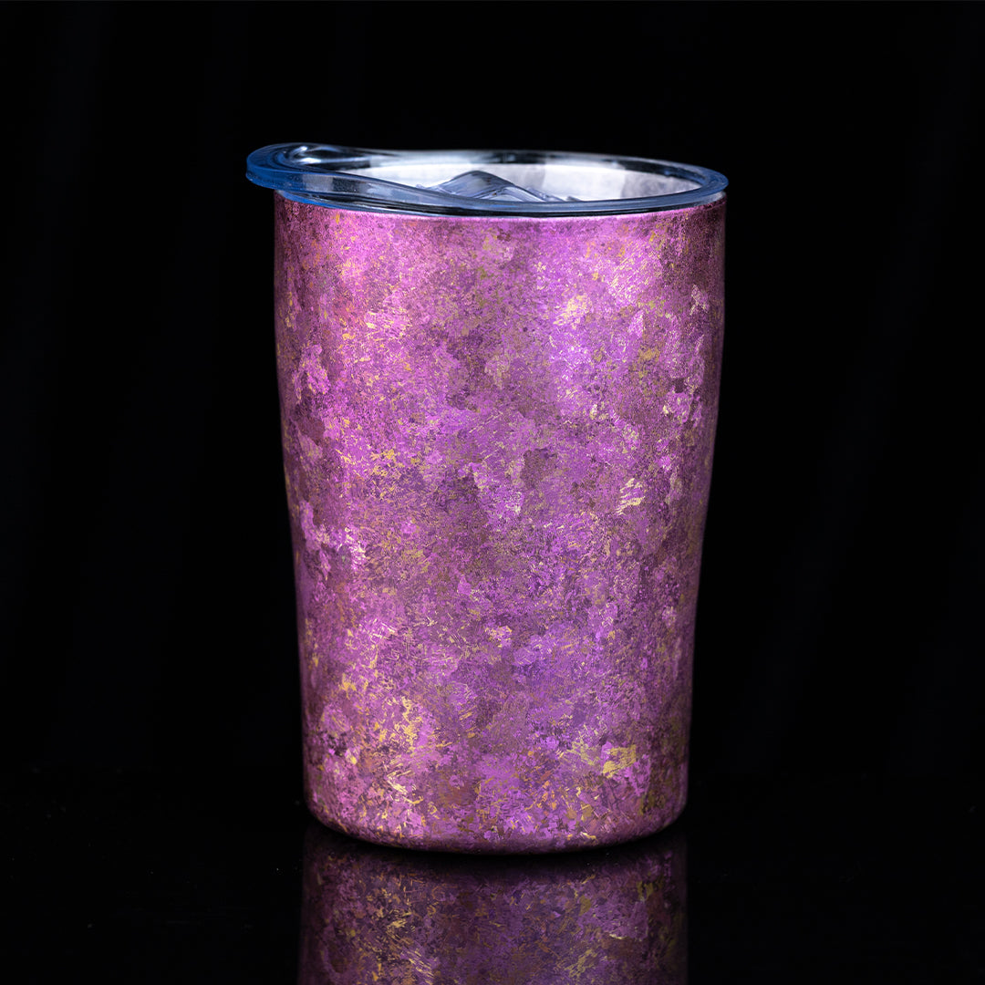Ice Crystal Titanium Double-Wall Cups