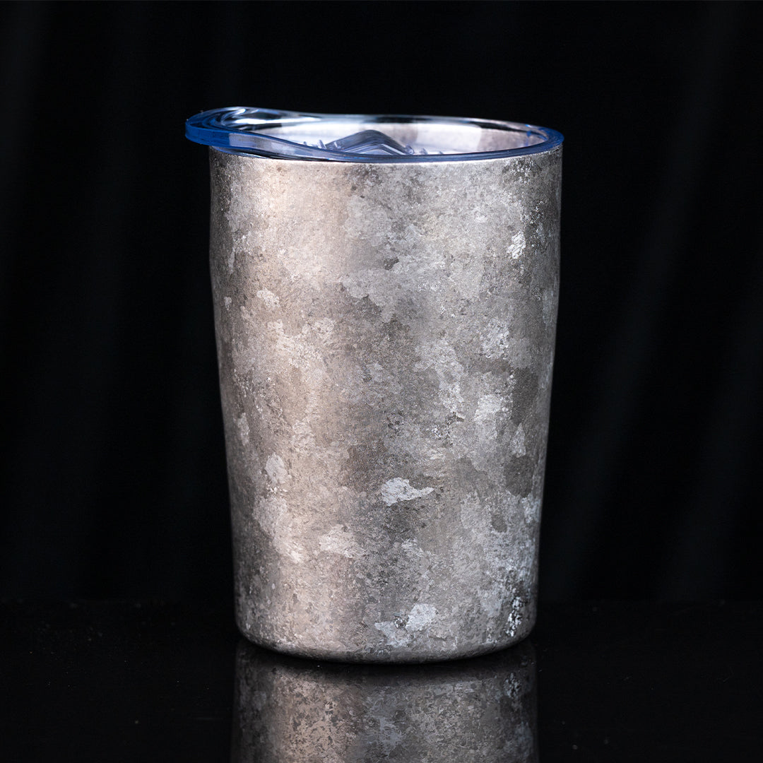 Ice Crystal Titanium Double-Wall Cups