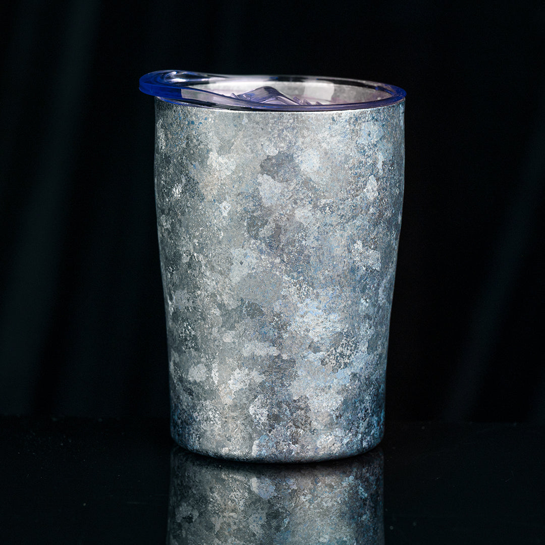 Ice Crystal Titanium Double-Wall Cups