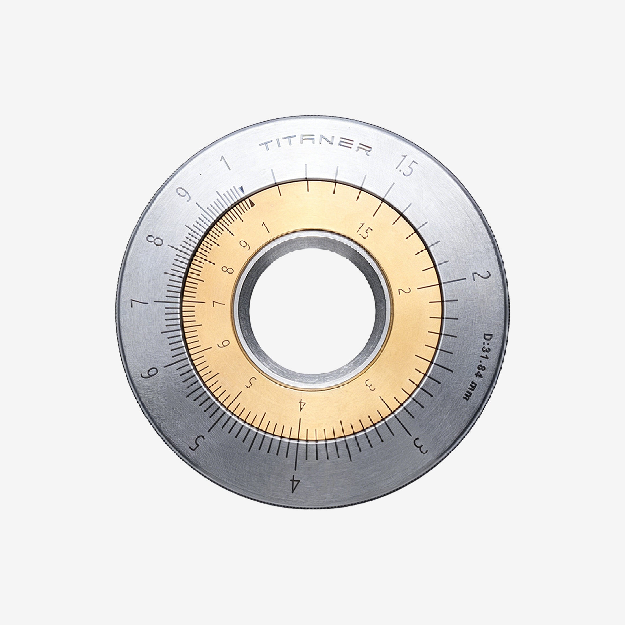 Titanium Mini Slide Rule