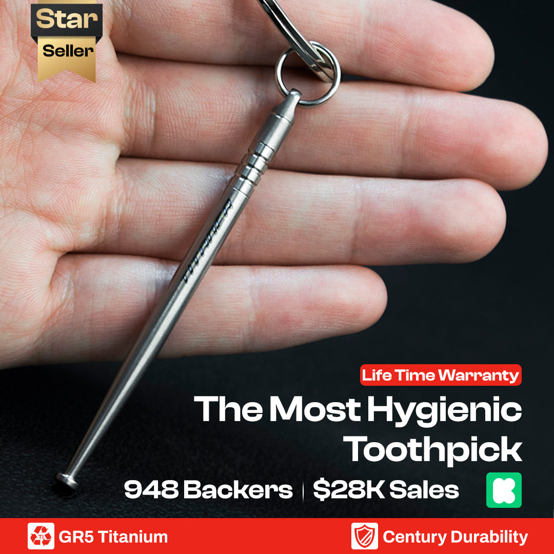 Titanium Toothpick & Earpick