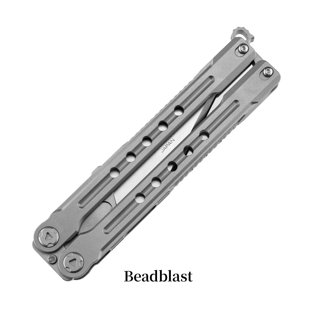 Titanium B-MAX Butterfly Knife