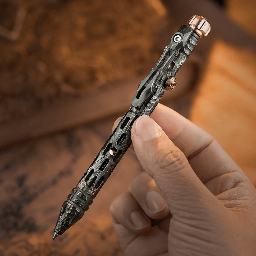 Titanium Tacticl Bolt-Action Pen