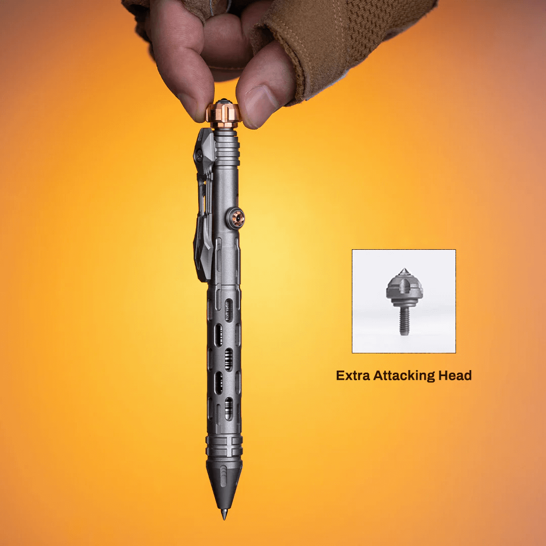 Titanium Tactical Bolt-Action Pen
