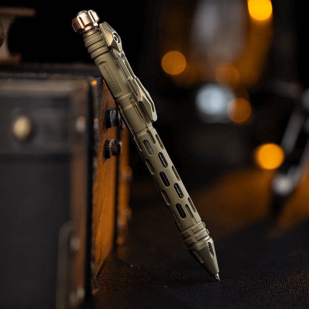 Titanium Tactical Bolt-Action Pen