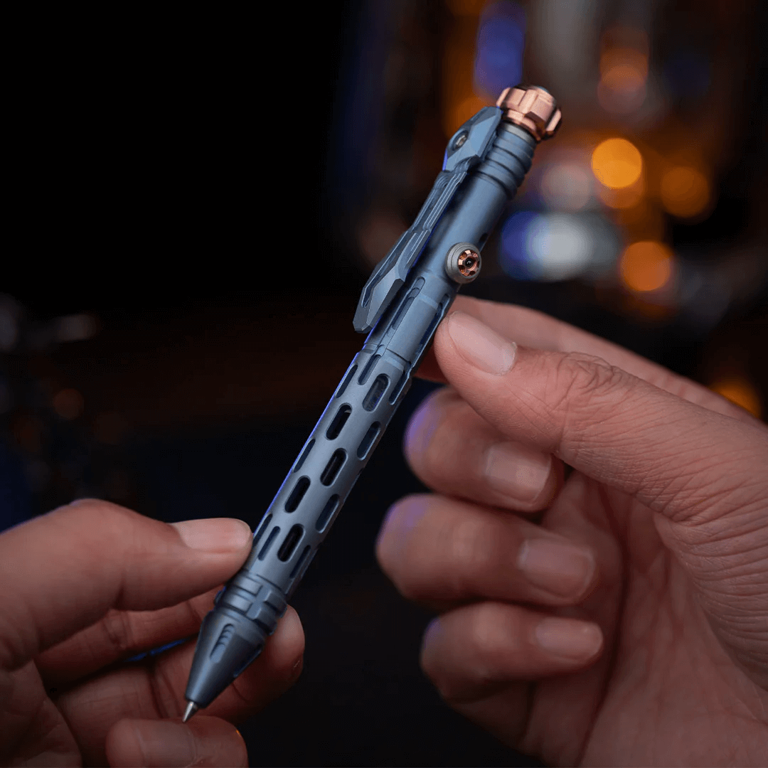Titanium Tacticl Bolt-Action Pen