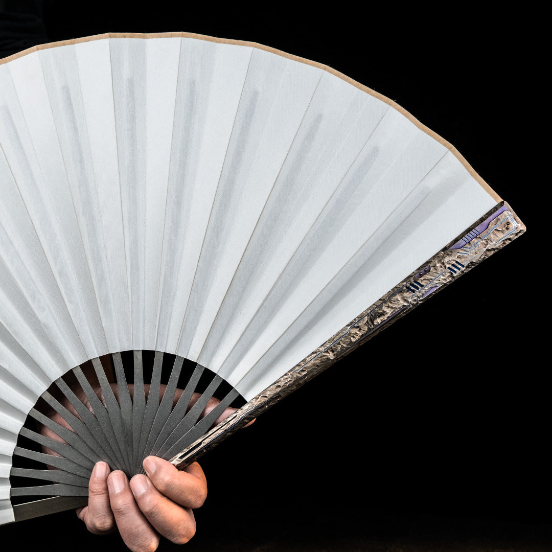 QiYuan: Titanium Folding Fan