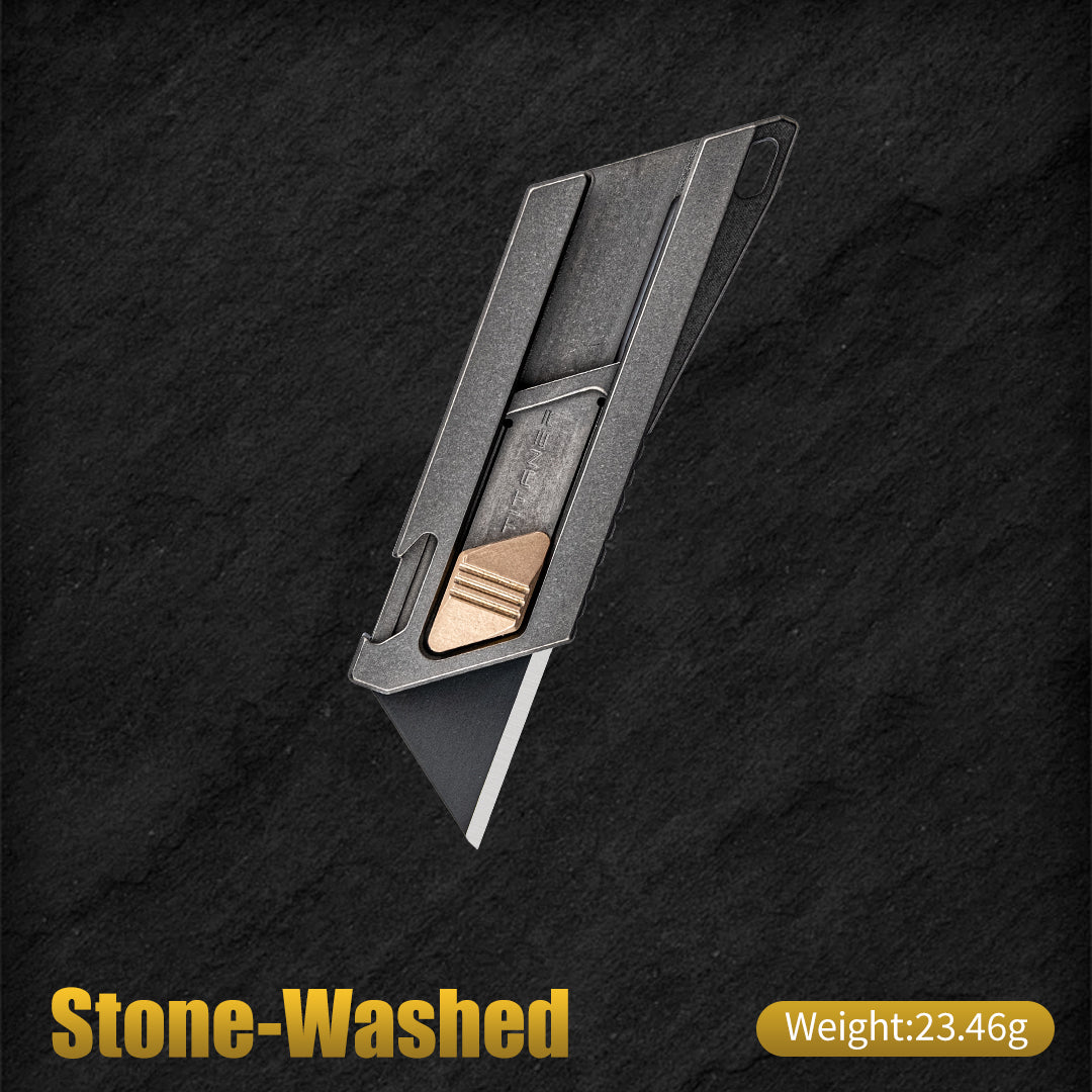 Einziehbares Mini-EDC-Allzweckmesser aus Titan