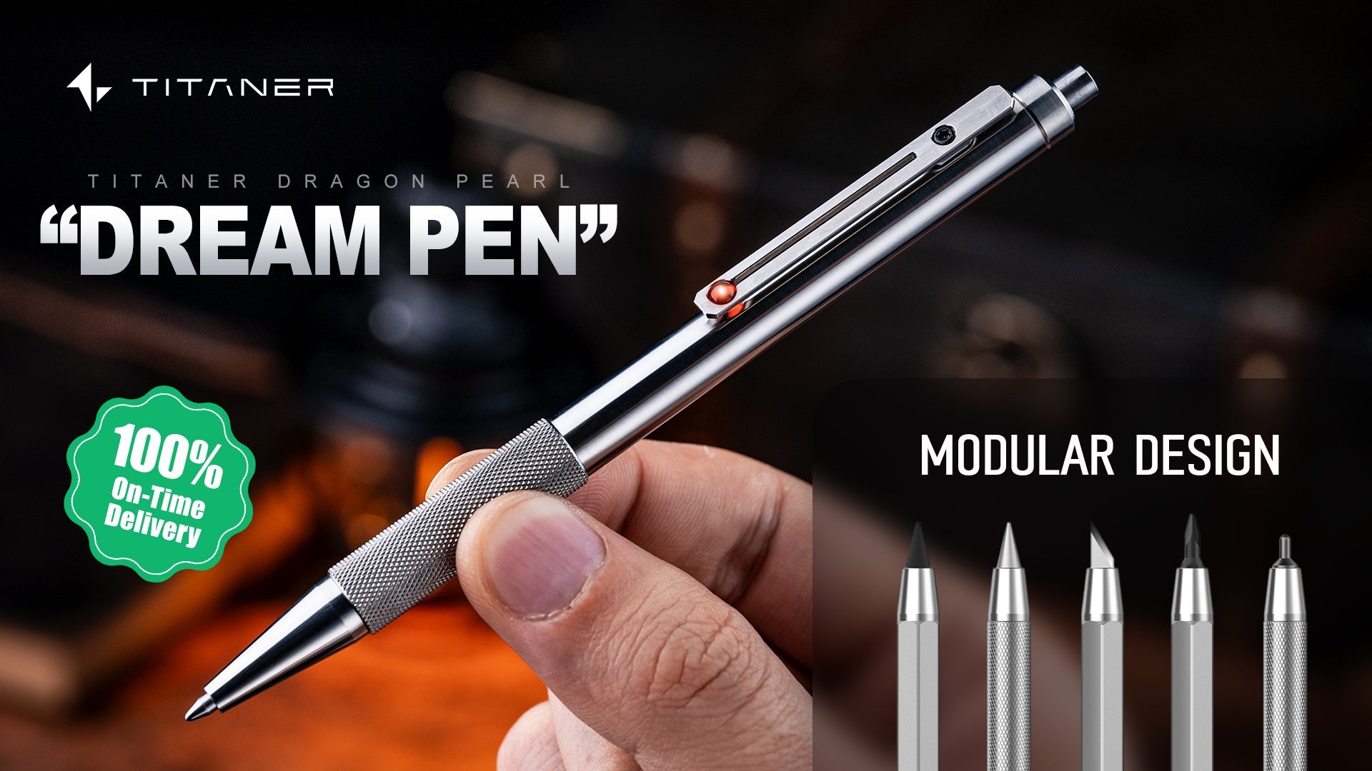 Titaner Dragon Pearl • Redefining the Titanium"Dream Pen"
