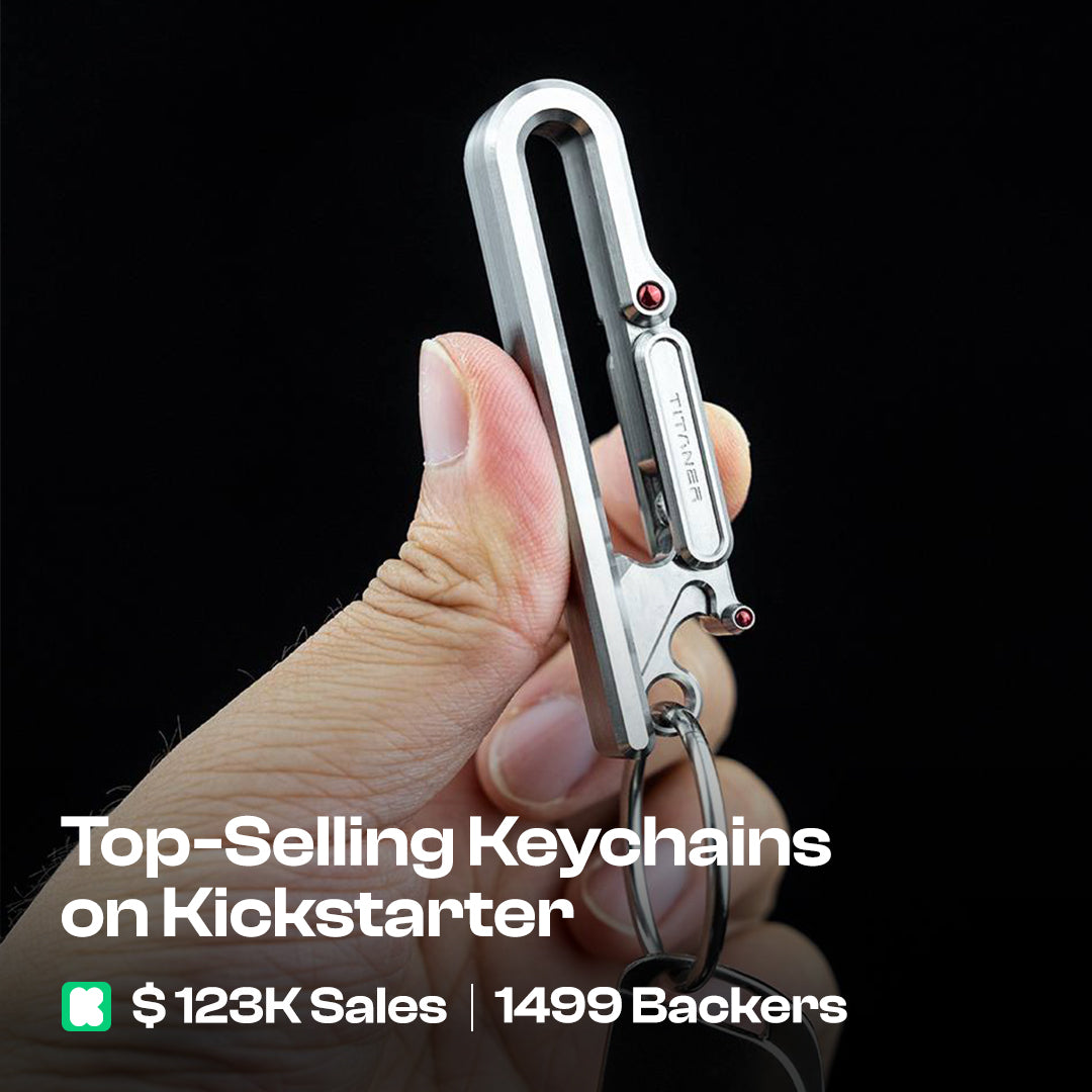 Titanium Belt Keychain