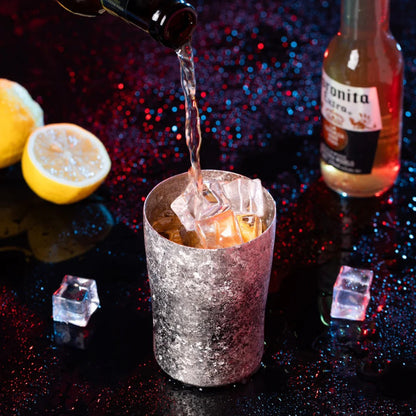 Ice Crystal Titanium Double-Wall Cups