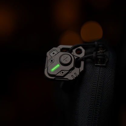 Trident: 3-Level Titanium Zipper Lock