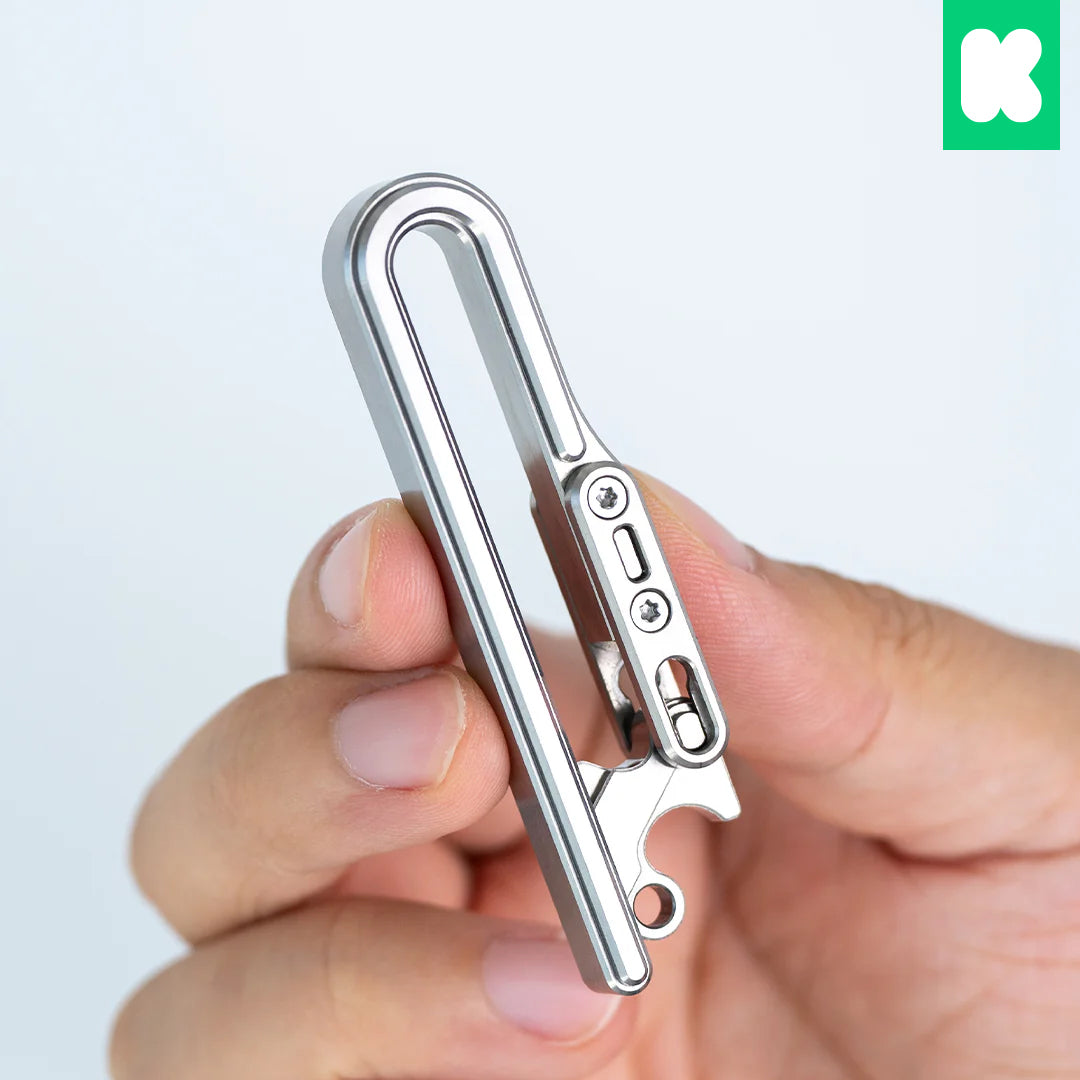 Titaner Titanium Belt Keychain:End the Nightmare of Lost Key