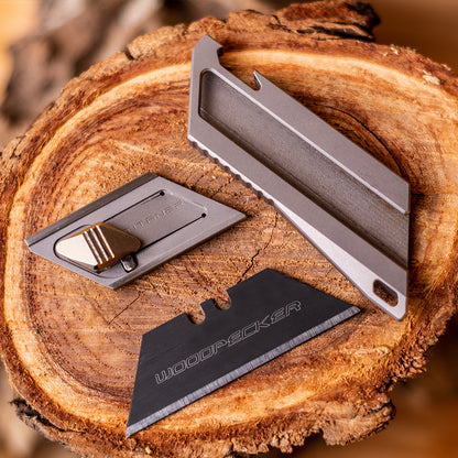 Retractable Mini Titanium EDC Utility Knife