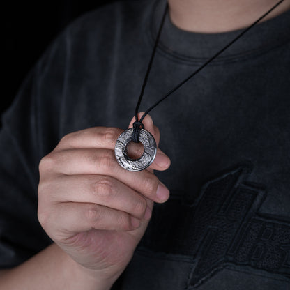 Serpent-Scaled Titanium Curve Measure Ring
