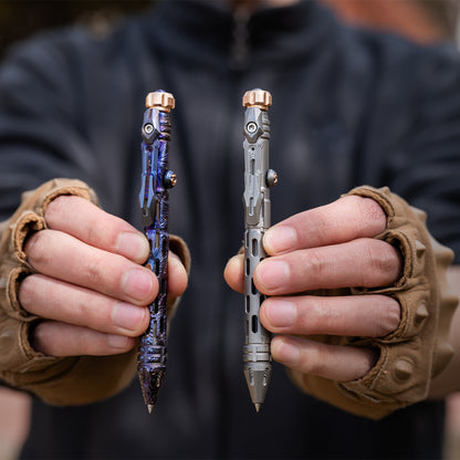 Titanium Tactical Bolt-Action Pen