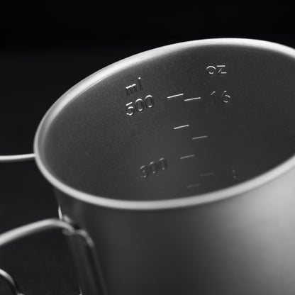Titanium Folding Water Cup