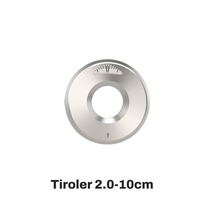 Tiroler 2.0: Titanium Curve Measure Ring