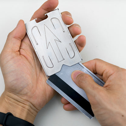 Titanium Cardholder with Multi-Survival Backups