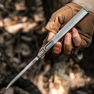 Tissaw: a CNC-Machined Titanium Folding Hand Saw