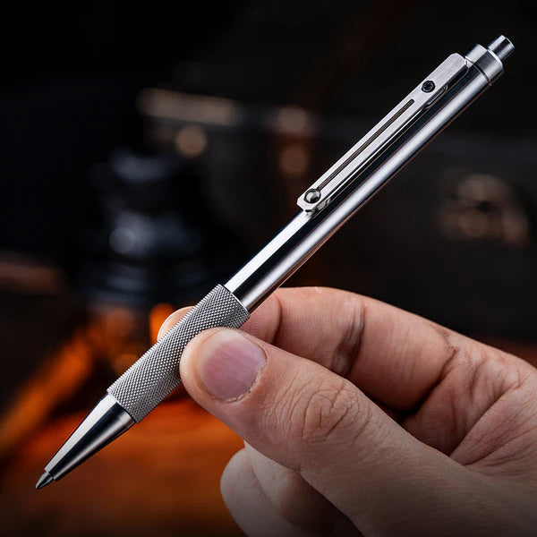 Dragon Pearl: CNC Titanium Archival Pen – Titaner