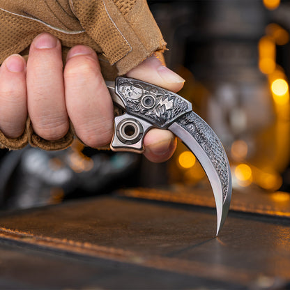 Stormfang Raptor Hand-Carved Titanium Claw(Limited 20 pcs)