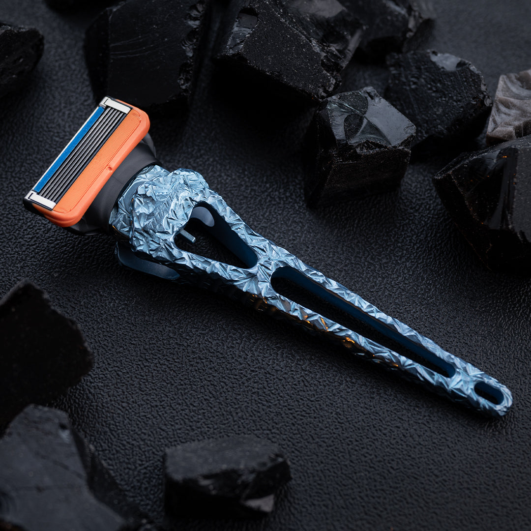 Maquinilla de afeitar Titan Frost GR5 Titanium de 5 capas 