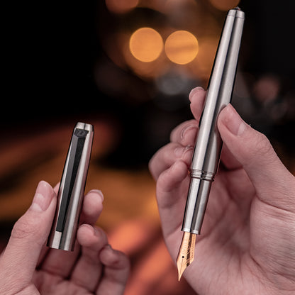 Titanium Tactical Fountain Pen