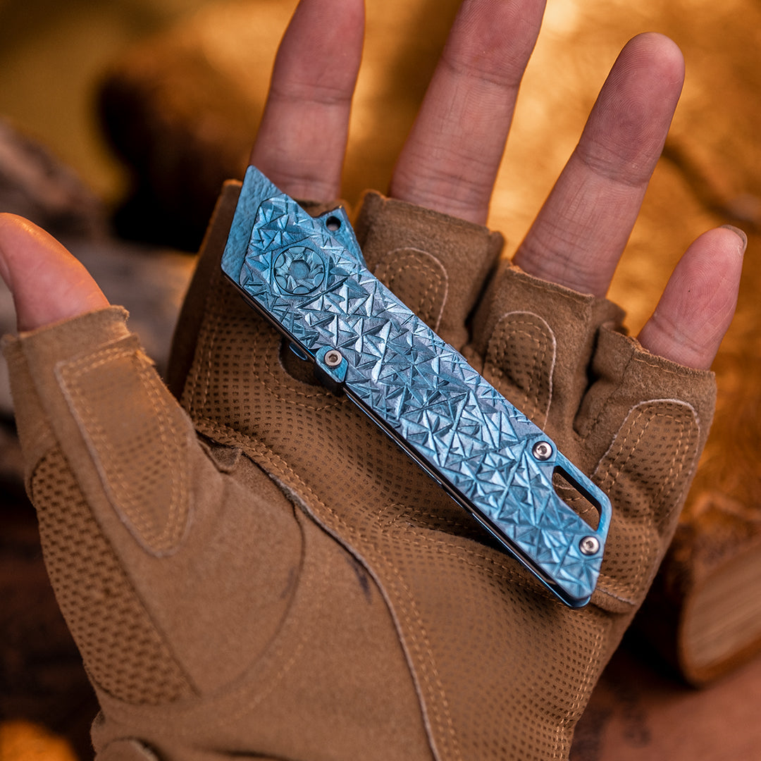 Frost Raven Titanium Utility Folding knife