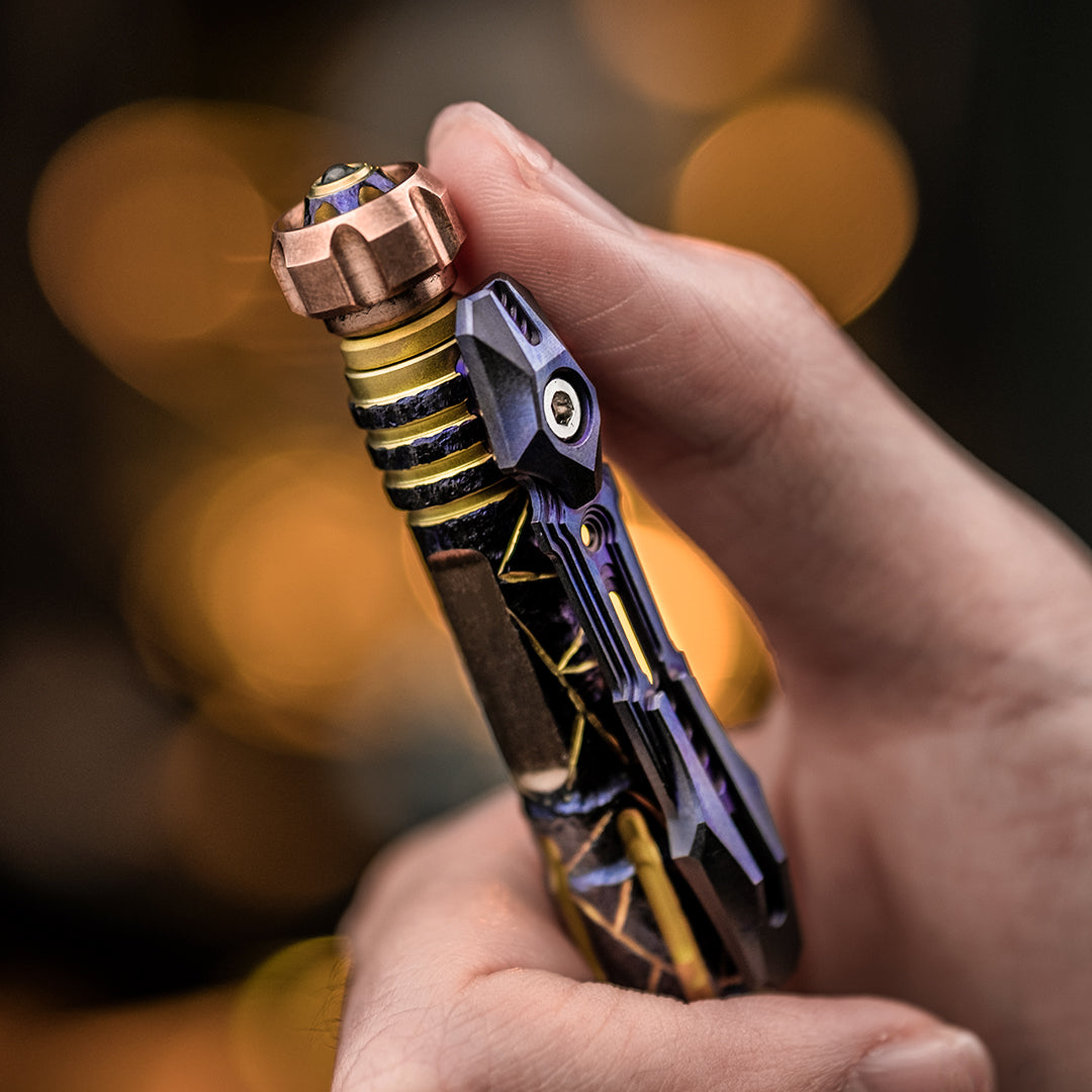 Titanium Tactical Bolt-Action Pen
