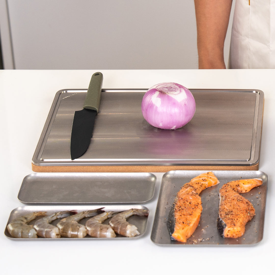 Bandeja de Horno de Titanio Versátil Titaner – Cocina Mejor Comida