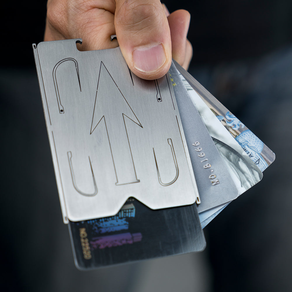 Titanium Cardholder with Multi-Survival Backups