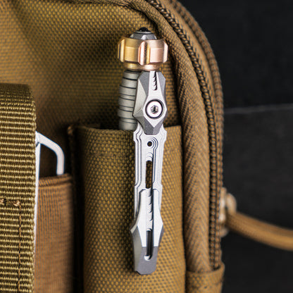 Titanium Tactical Bolt-Action Pen