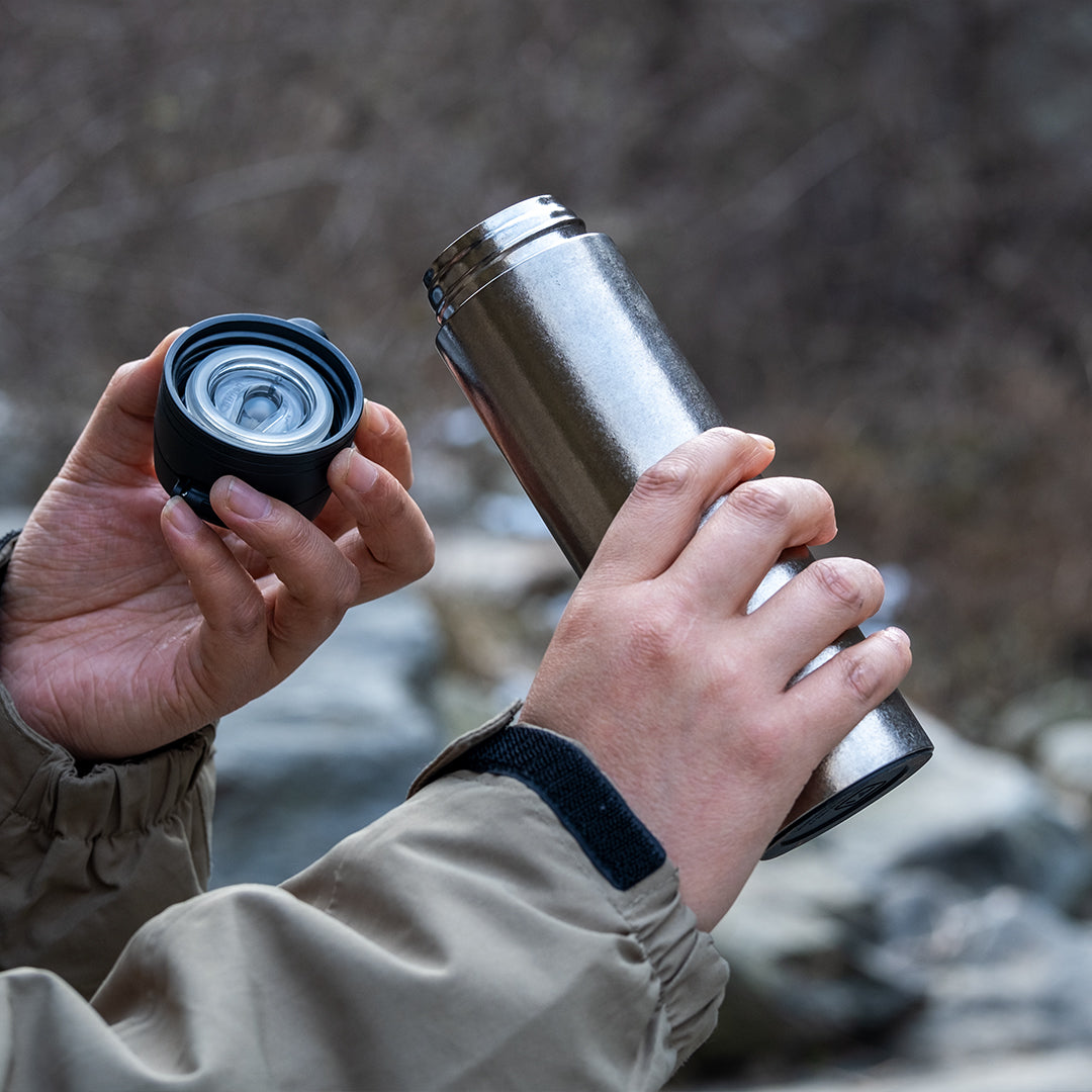 Titanium Double-Wall Thermo Flask
