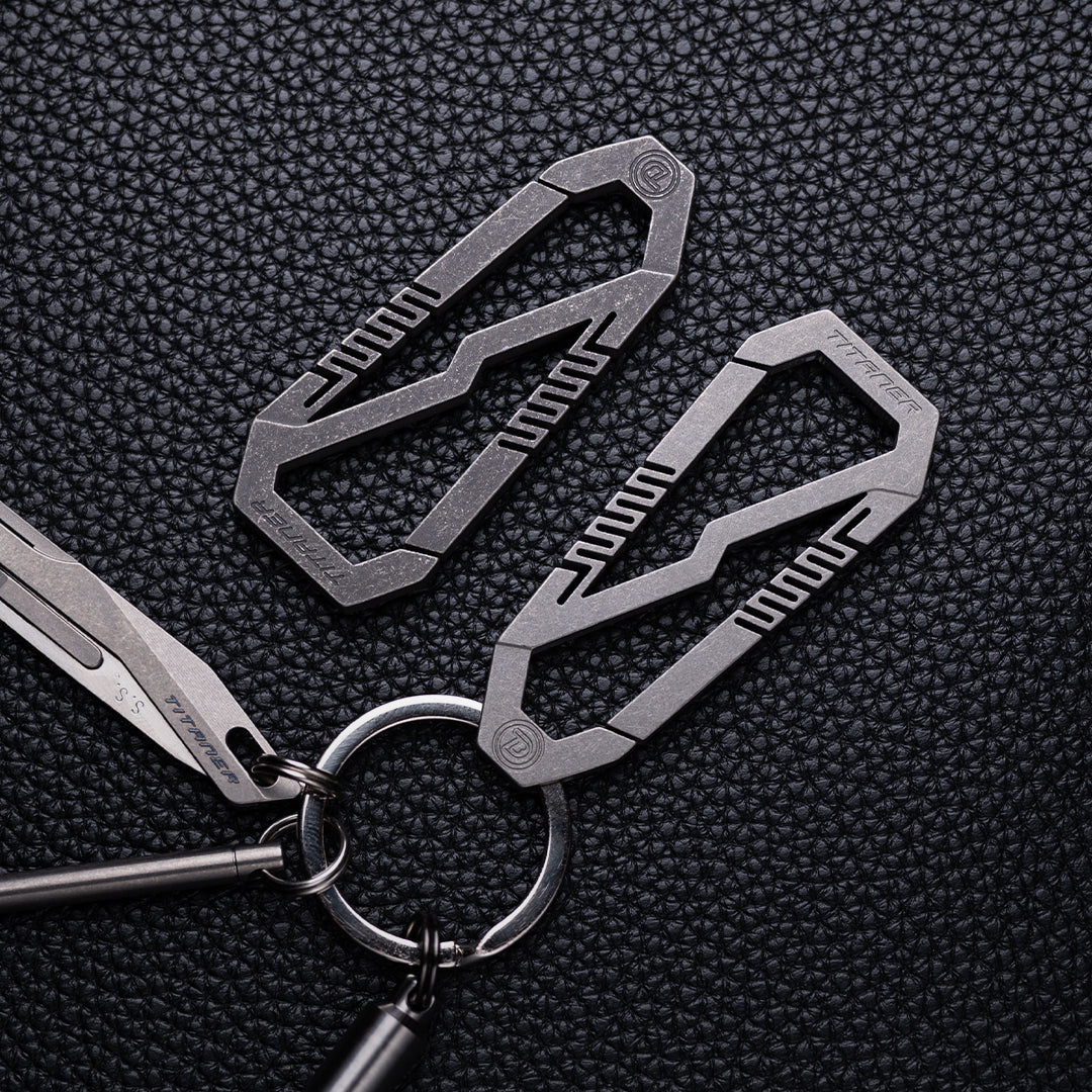 Titanium Dual-Opening Carabiner