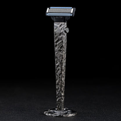 Stone-Sculpted Titanium 3-layer Razor
