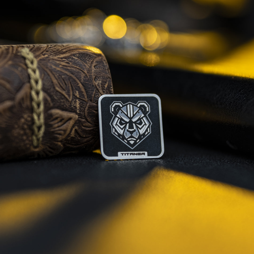 Parche/Insignias de Velcro de Titanio