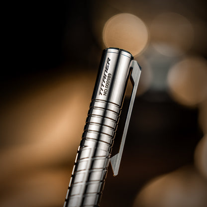 Titanium Pocket Bolt-Action Pen