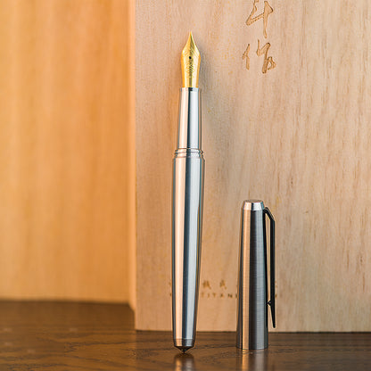 Titanium Tactical Fountain Pen